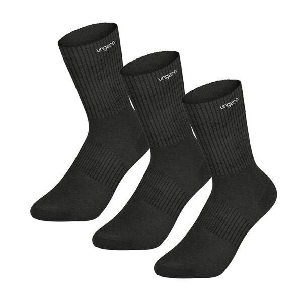 PACK 3 TENNIS SOCKS BLACK